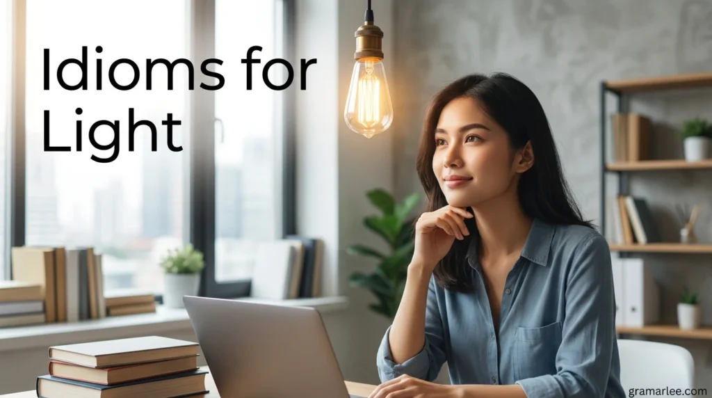 Idioms for Light