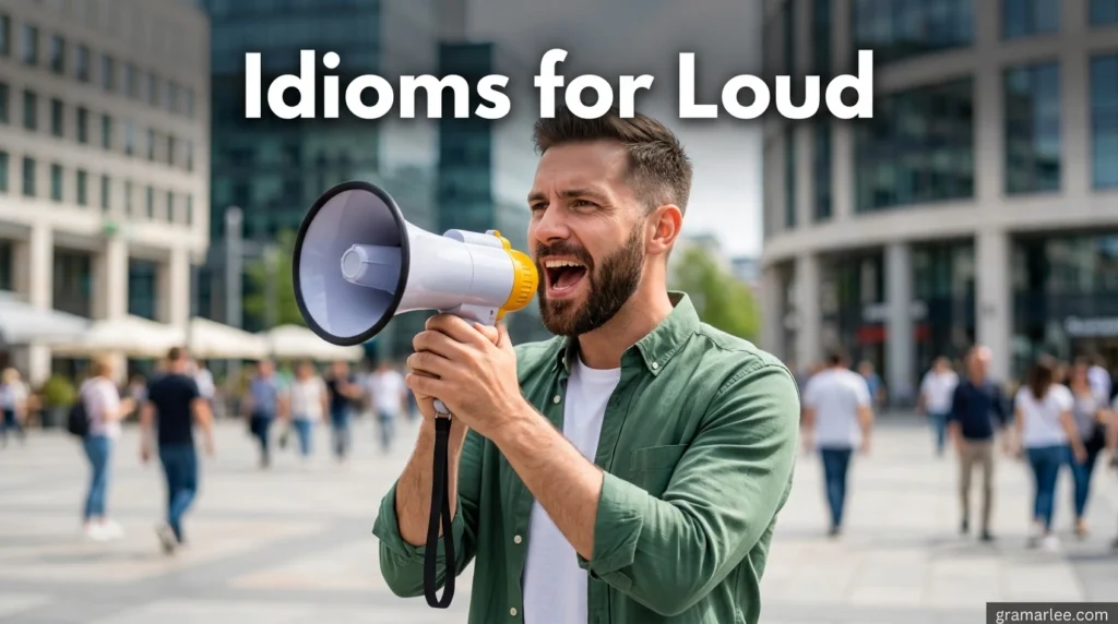 Idioms for Loud