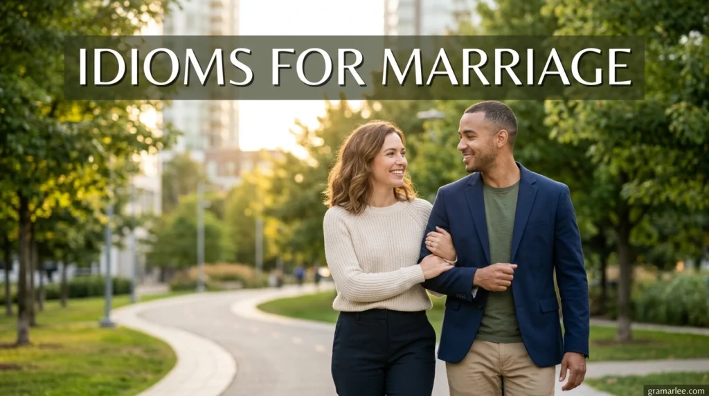 Idioms for Marriage