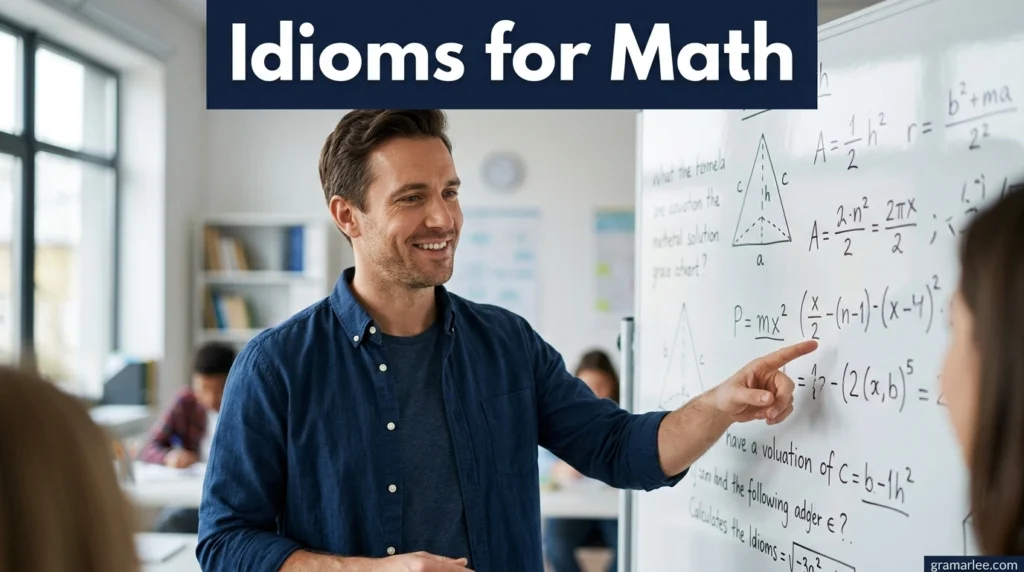Idioms for Math