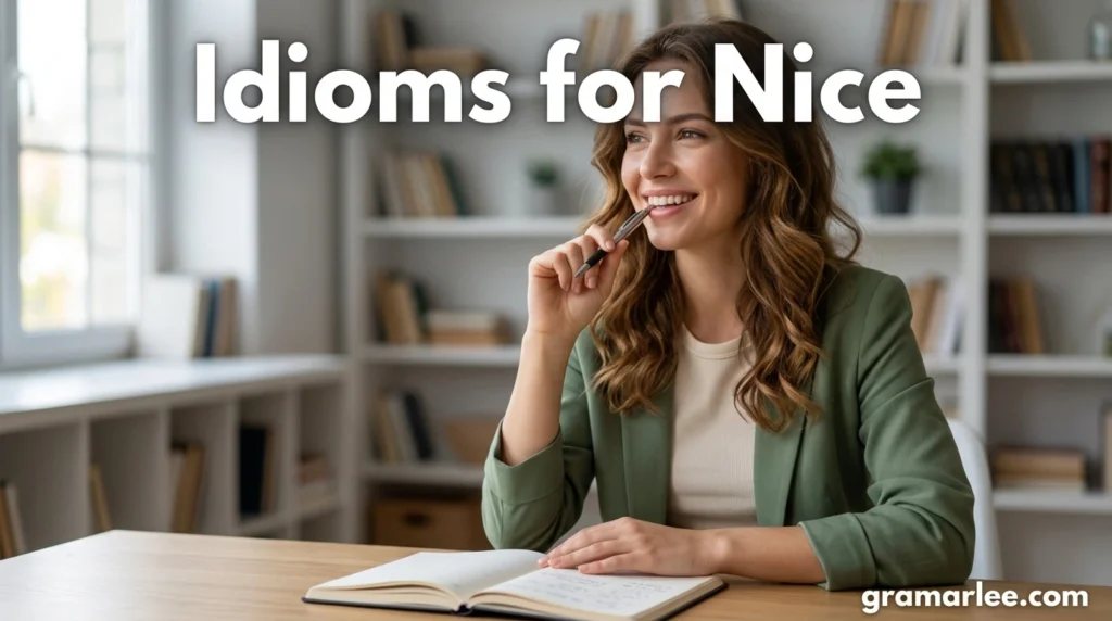Idioms for Nice