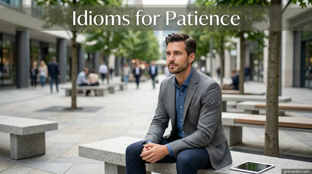 Idioms for Patience