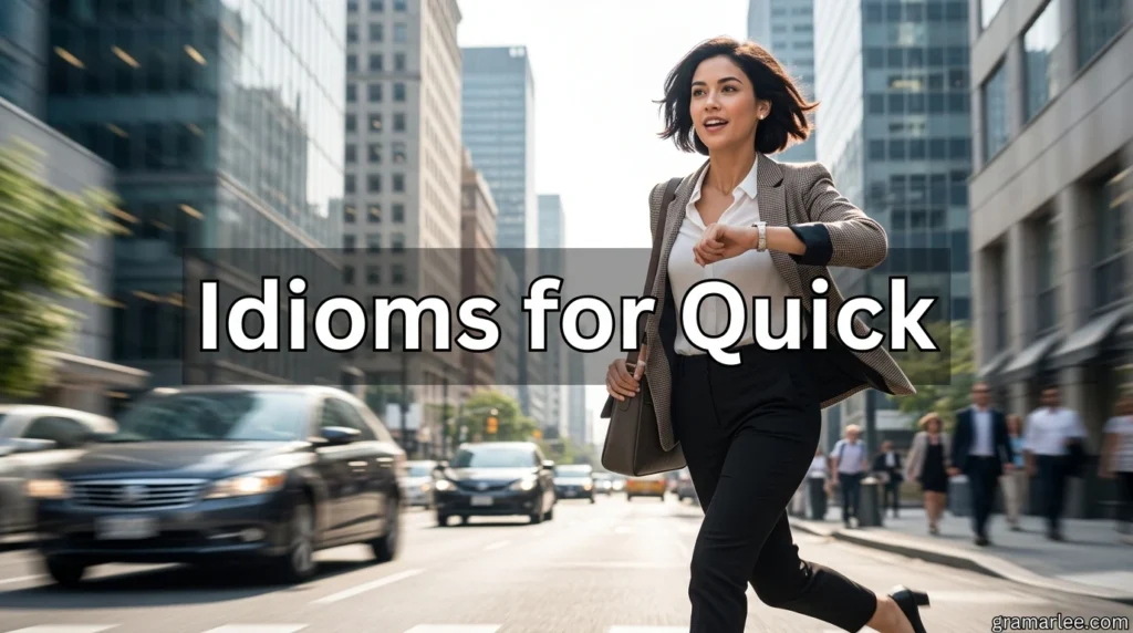 Idioms for Quick