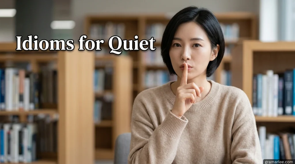 Idioms for Quiet