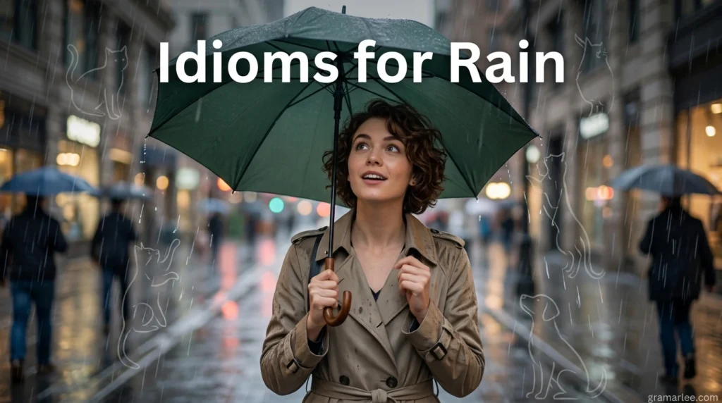 Idioms for Rain