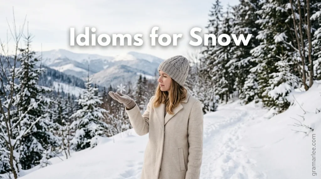 Idioms for Snow
