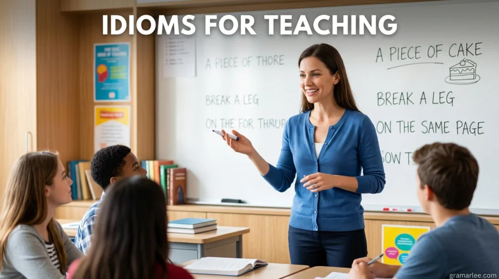 Idioms for Teaching