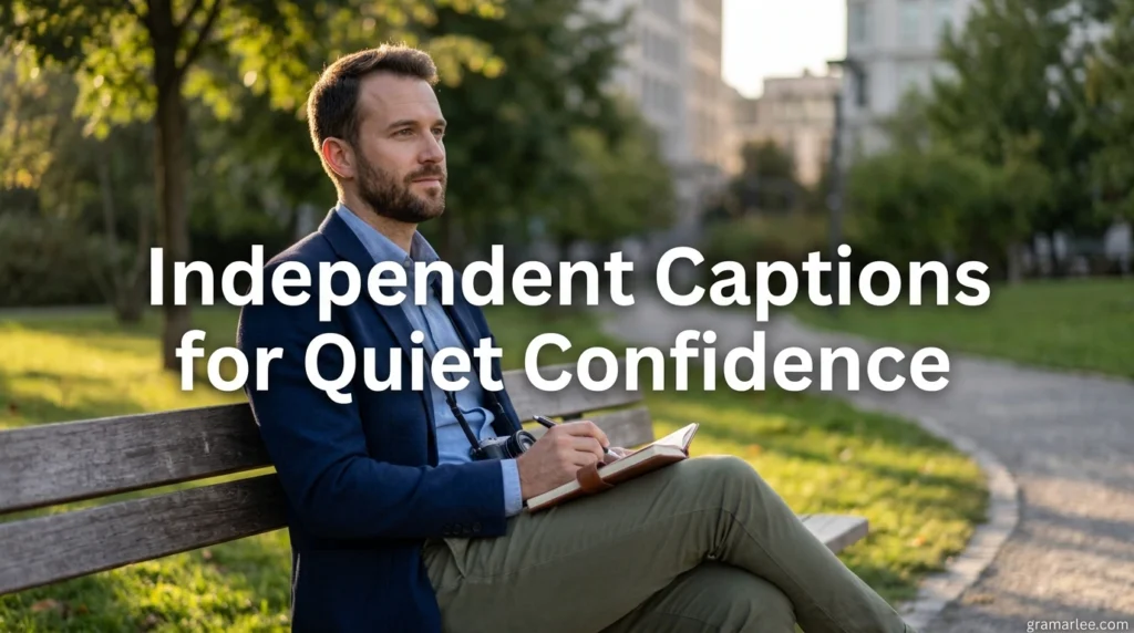 Independent Captions for Quiet Confidence