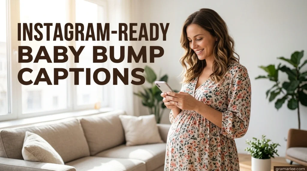 Instagram-Ready Baby Bump Captions