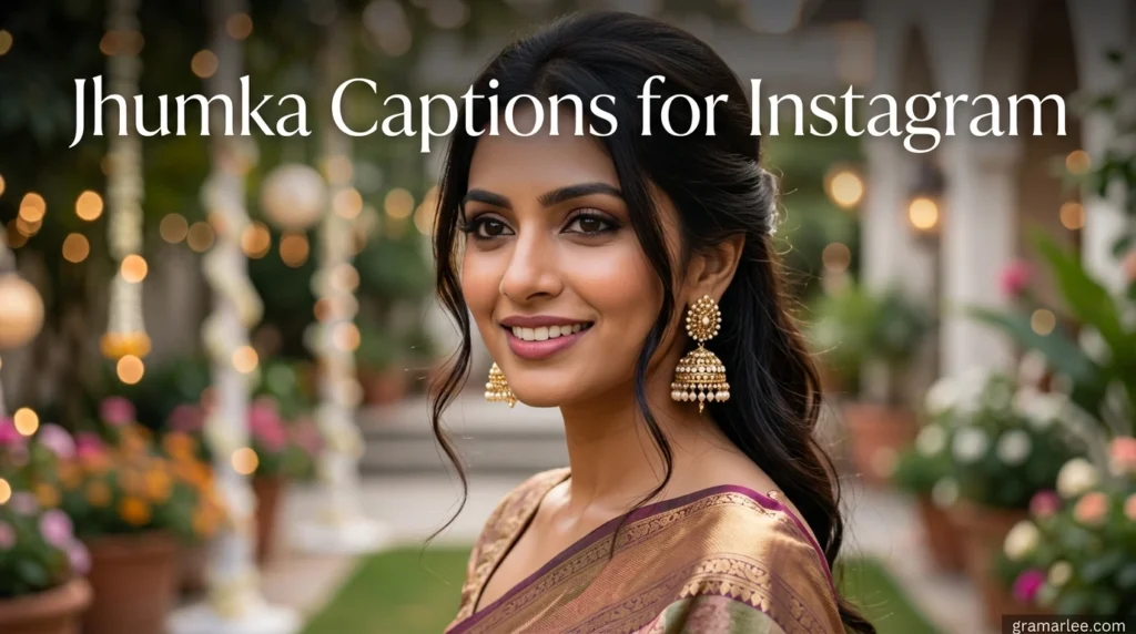 Jhumka Captions for Instagram