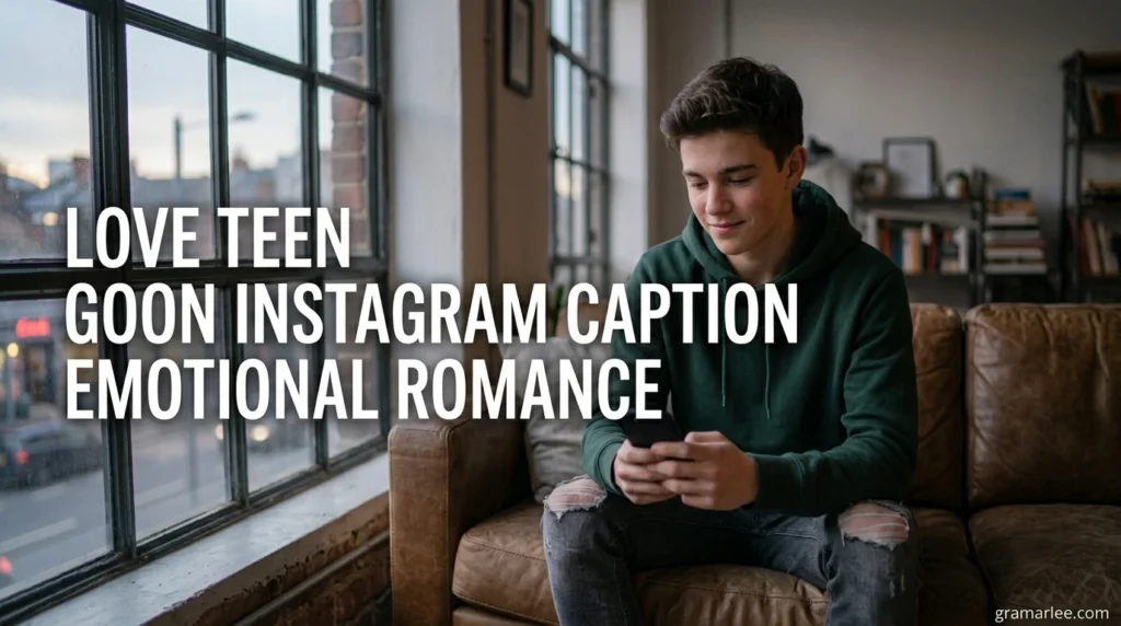Love Teen Goon Instagram Caption Emotional Romance