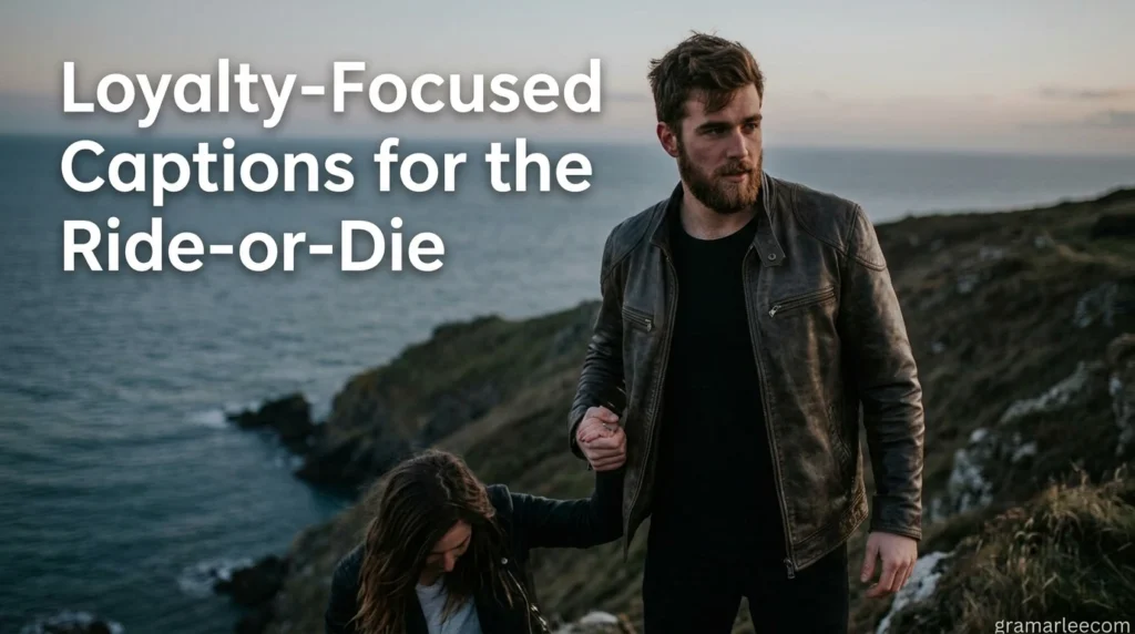 Loyalty-Focused Captions for the Ride-or-Die