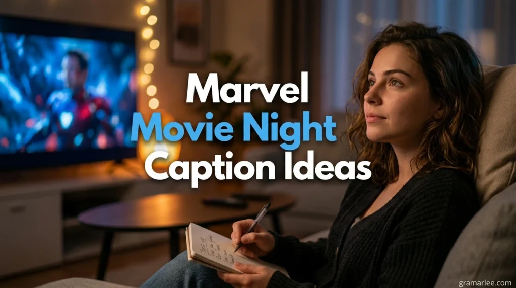 Marvel Movie Night Caption Ideas