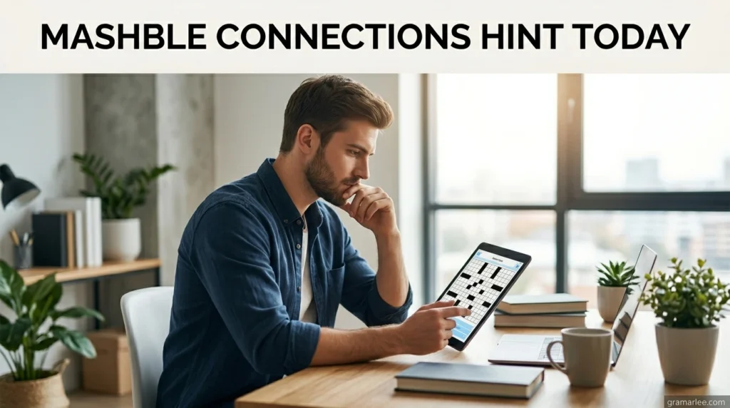 Mashble Connections Hint Today
