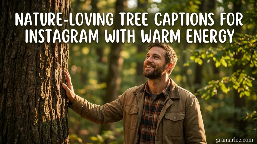 Nature-Loving Tree Captions for Instagram with Warm Energy