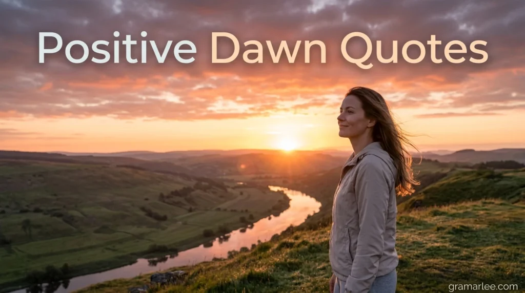 Positive Dawn Quotes