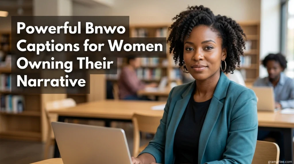 Powerful Bnwo Captions for Women Owning Their Narrative