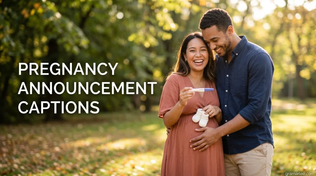 Pregnancy Announcement Captions