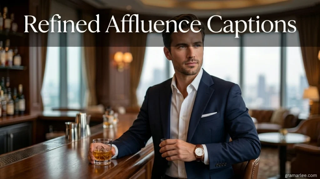 Refined Affluence Captions