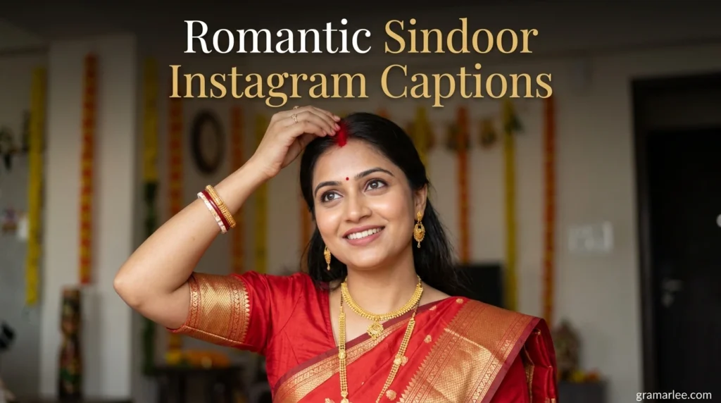 Romantic Sindoor Instagram Captions