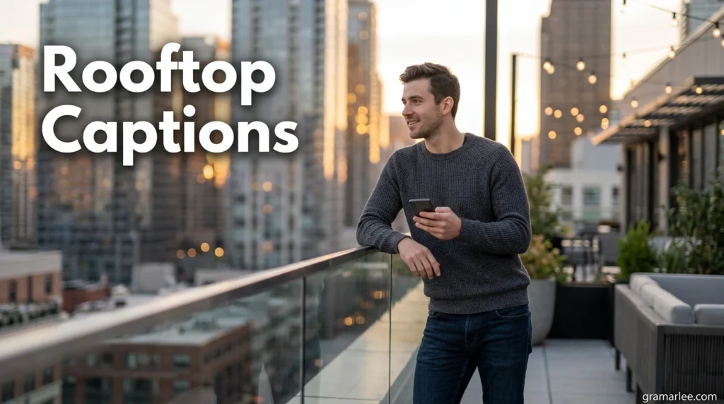 Rooftop Captions