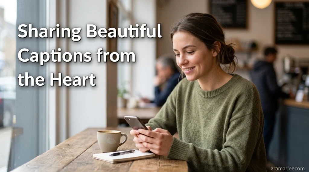 Sharing Beautiful Captions from the Heart