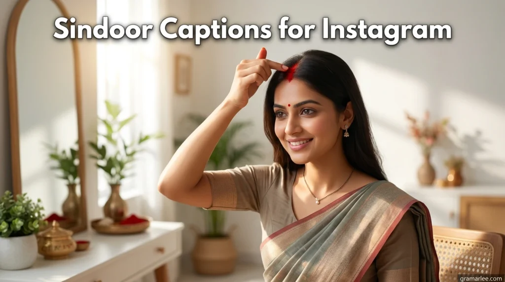 Sindoor Captions for Instagram