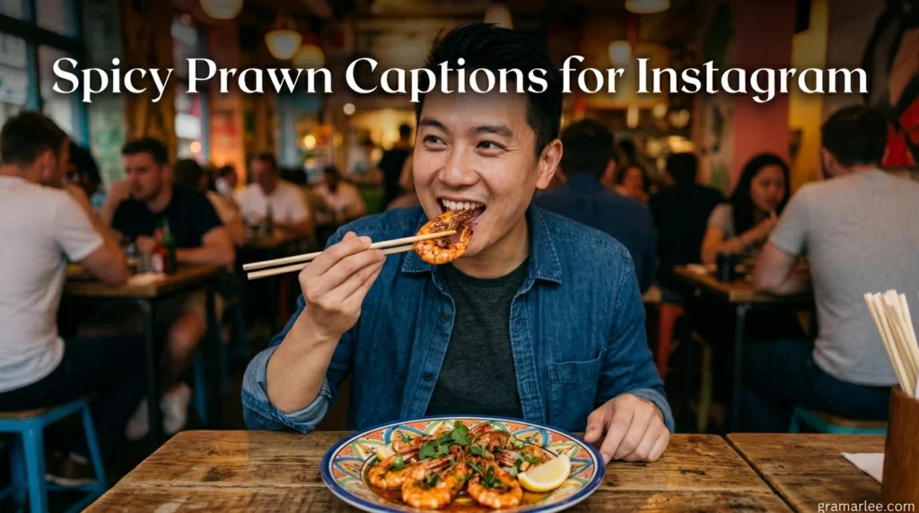 Spicy Prawn Captions for Instagram