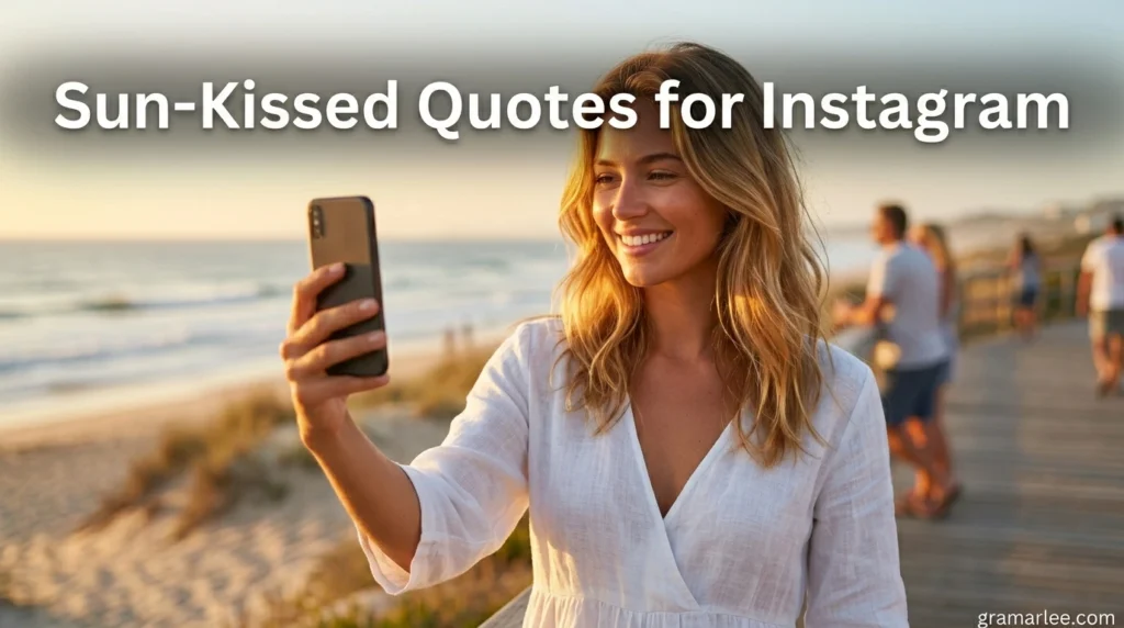 Sun-Kissed Quotes for Instagram