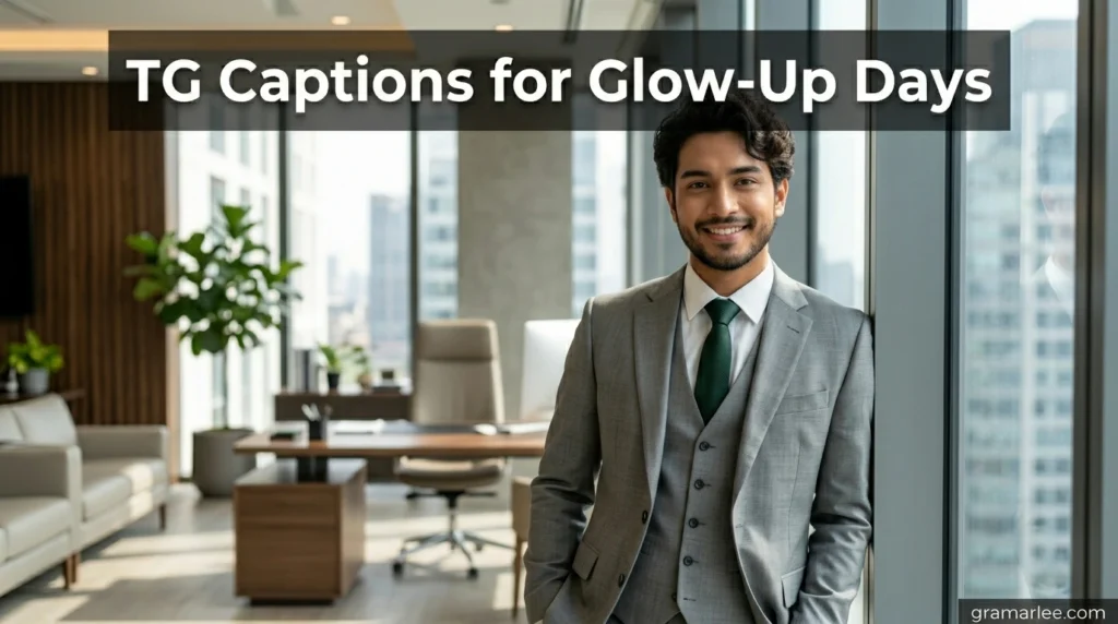 TGCaptions for Glow-Up Days