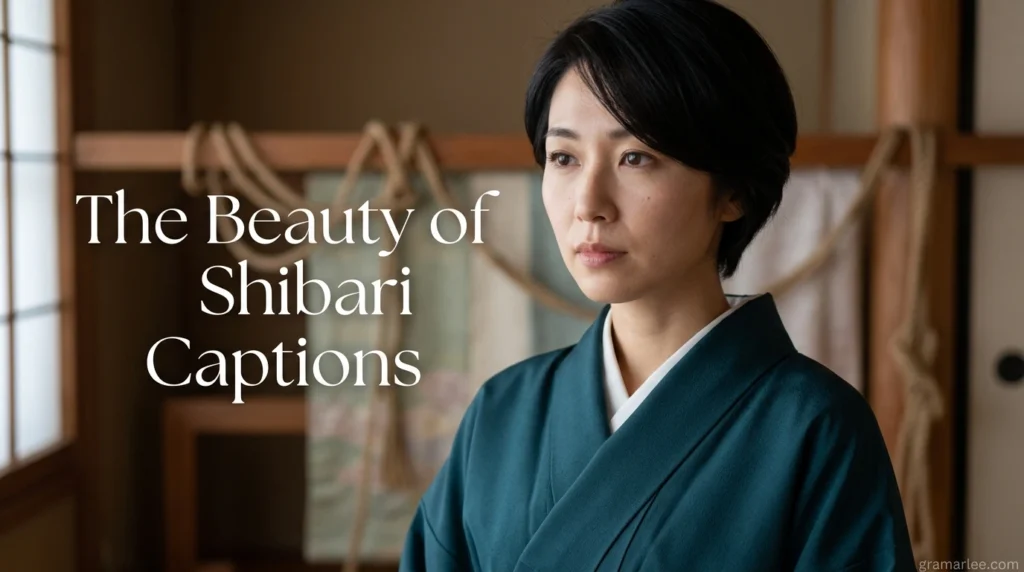 The Beauty of Shibari Captions