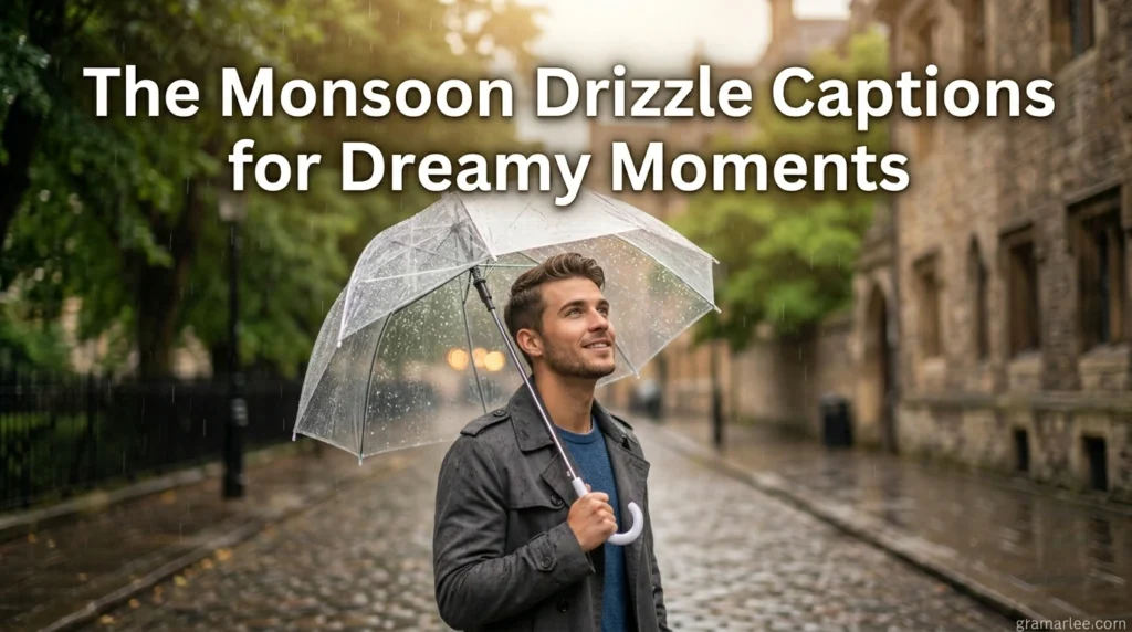 The Monsoon Drizzle Captions for Dreamy Moments