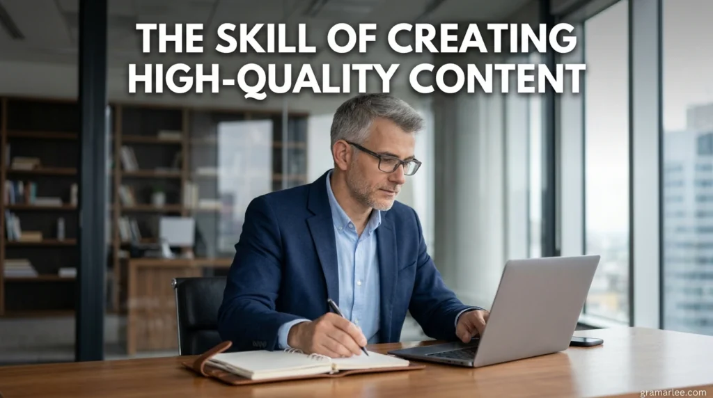 The Skill of Creating High-Quality Content