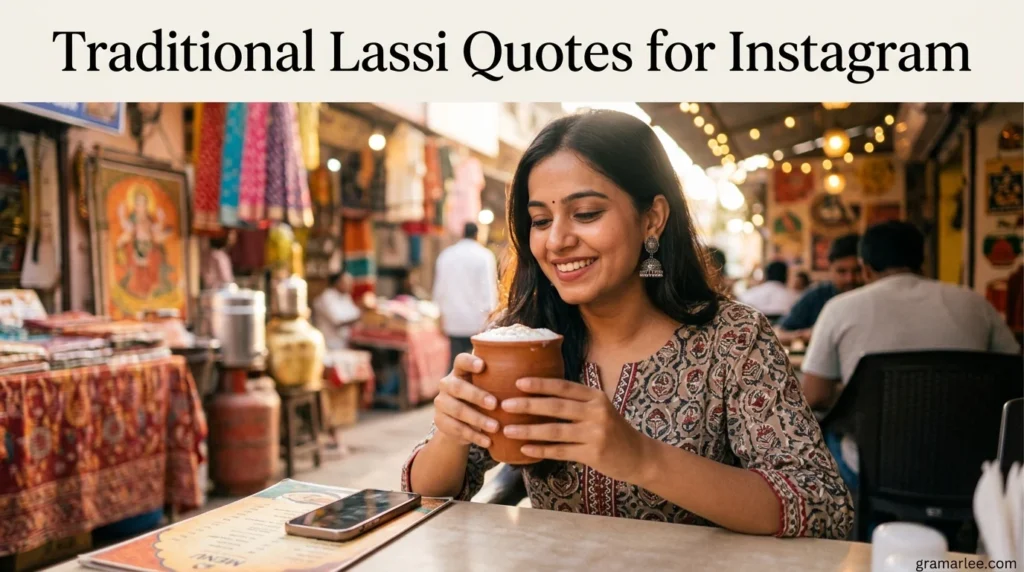Traditional Lassi Quotes for Instagram