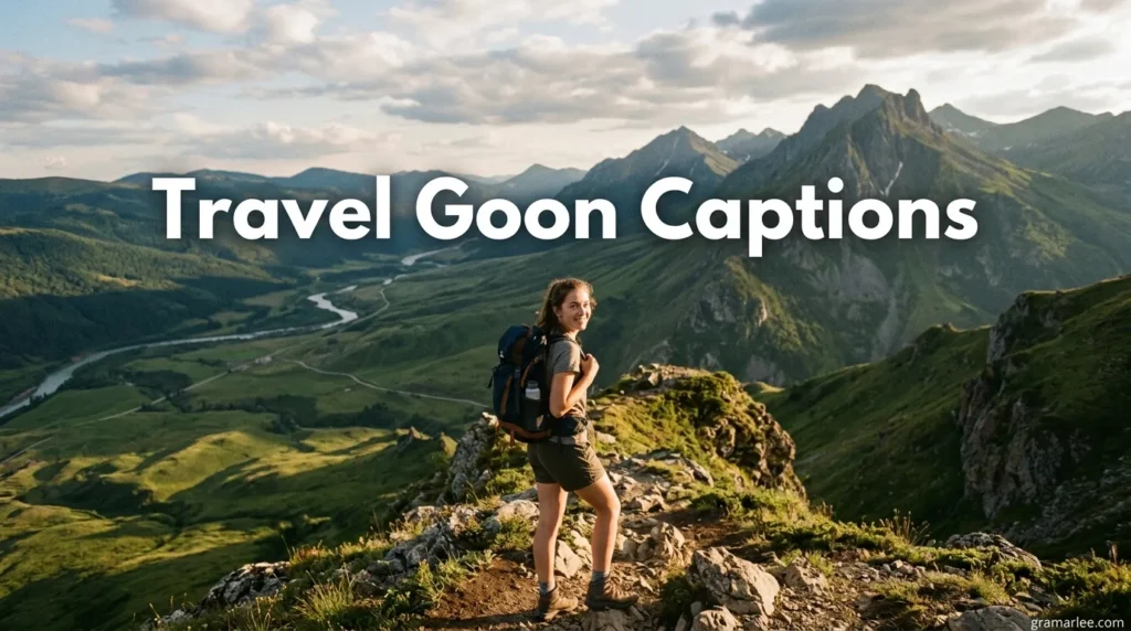 Travel Goon Captions
