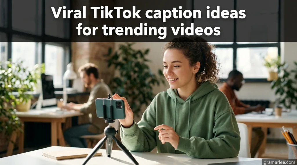 Viral TikTok caption ideas for trending videos